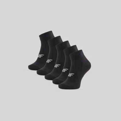 Ponožky krátke (5-pack) pánske - čierne