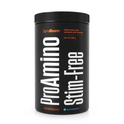 GymBeam ProAMINO stim-free modrá malina