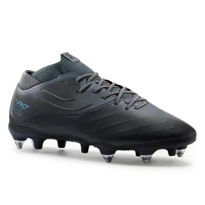 KIPSTA Futbalové kopačky VIRALTO IV PREMIUM SG kožené čierne 47