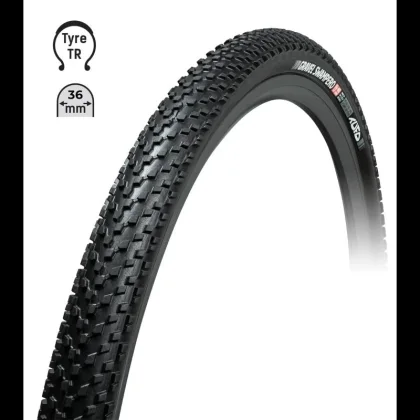TUFO Plášť Gravel SWAMPERO 700x36C, bezduš. črn