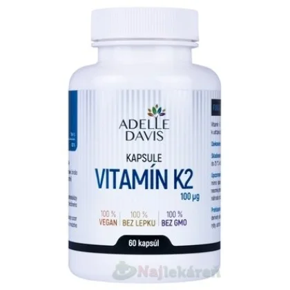 ADELLE DAVIS VITAMÍN K2 100 mcg 60 kapsúl