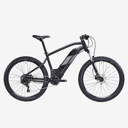 ROCKRIDER Horský elektrobicykel E-ST 500 27,5" čierny L (175-184 cm)