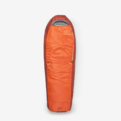 QUECHUA Detský spací vak MH500 0 °C oranžový bez