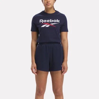 REEBOK Reebok dámske fitness tričko modro-biele M