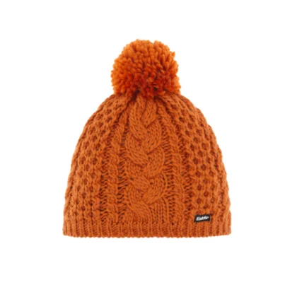 Zimní čepice EISBÄR Afra Pompon MÜ - burned orange