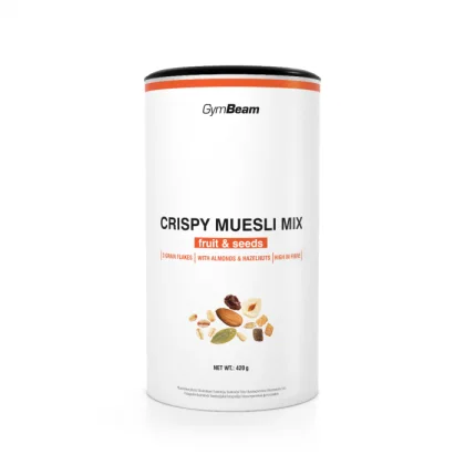 GymBeam Crispy Muesli Mix ovocie a semienka