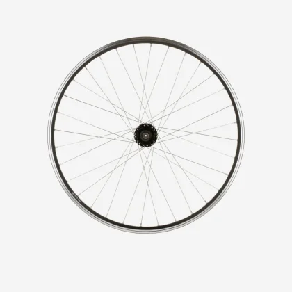 ROCKRIDER Predné 26" koleso na horský bicykel dvojstenný ráfik V-Brake rýchloupinák NO SIZE