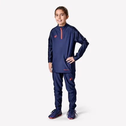 KIPSTA Detské futbalové nohavice Viralto Junior tmavomodré 14-15 r (161-172 cm)