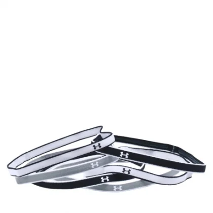 Dámská čelenka UNDER ARMOUR UA Mini Headbands (6pk)-BLK 005