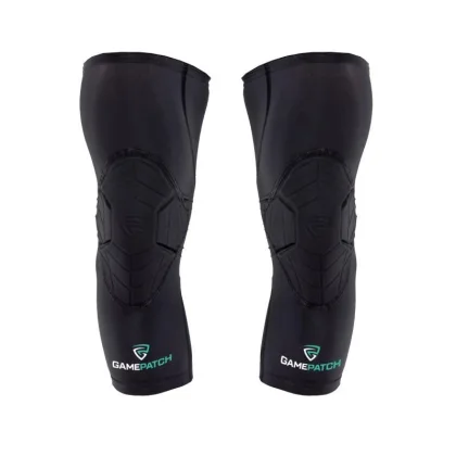 GAMEPATCH KNEE PADS BLACK POUZE XL - Černá (VÝPRODEJ)