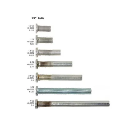 McDermott závažia skrutka 1/2" 2,5 Oz