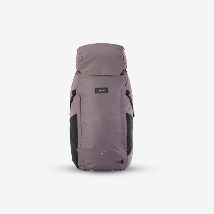 FORCLAZ Dámsky trekingový batoh Travel 900 60 + 6 l hnedý bez