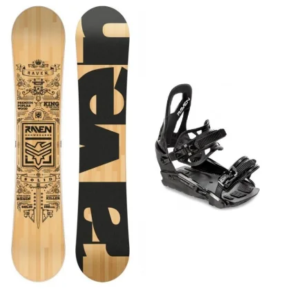 Raven Solid classic snowboard + Raven S230 Black vázání + sleva 300,- na příslušenství