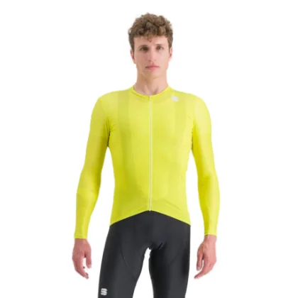 Pánsky cyklistický dres s dlhým rukávom SPORTFUL Matchy long sleeve jersey, cedar