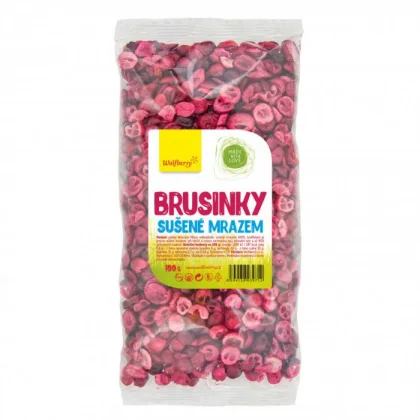 Wolfberry Brusnice sušené mrazom