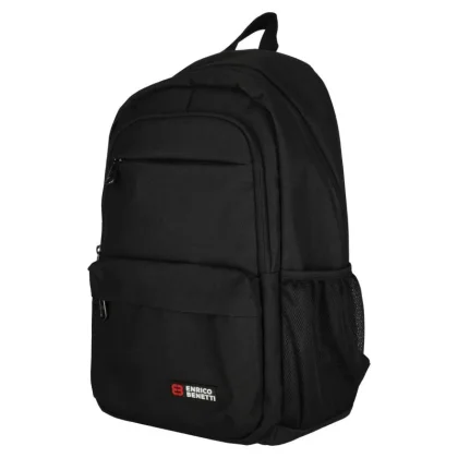 Enrico Benetti Hamburg 23l Notebook Backpack Black batoh