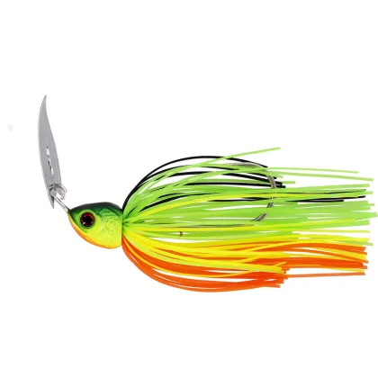 Jig WESTIN Bladebite V2 Tungsten Bladed Jig, Firetiger hmotnosť 21 g, háčik č. 5/0