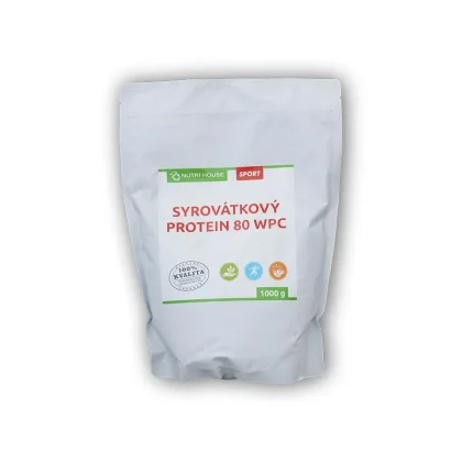 Nutri House Syrovátkový protein 80% sáček 1000g