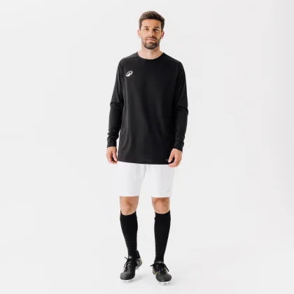 KIPSTA Futbalový dres VIRALTO CLUB s dlhým rukávom čierny XL
