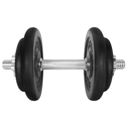 Lifefit Činka nakládací jednoruční 17 kg 30mm tyč/4x kotouč