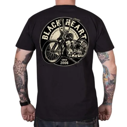 BLACK HEART Chopper King čierna - 3XL