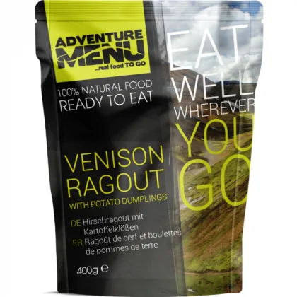 Adventure Menu Jelenie ragú so zemiakovými haluškami