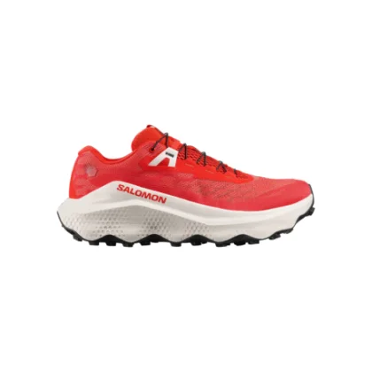 Férfi futó trail cipők SALOMON Ultra Glide 4 M fiery red vanilla ice black