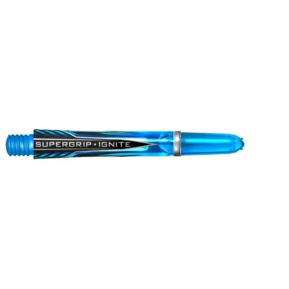 Násadky na šípky Harrows Supergrip Ignite Aqua, midi 40mm