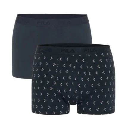 Pánske boxerky FILA 2PACK-MAN BOXER ELASTIC WITH LOGO