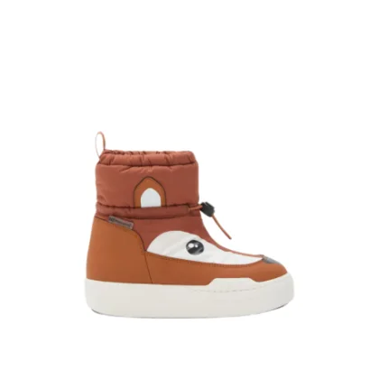 Juniorské vysoké zimné topánky MOON BOOT MB JR PARK TUBE MID ANIMAL WP-JR-M030 FENNEC
