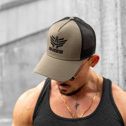 Pánska šiltovka Iron Aesthetics Boost, green/black