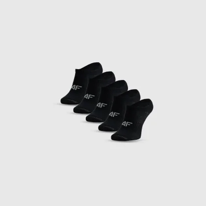 Ponožky krátke (5-pack) dievčenské - čierne