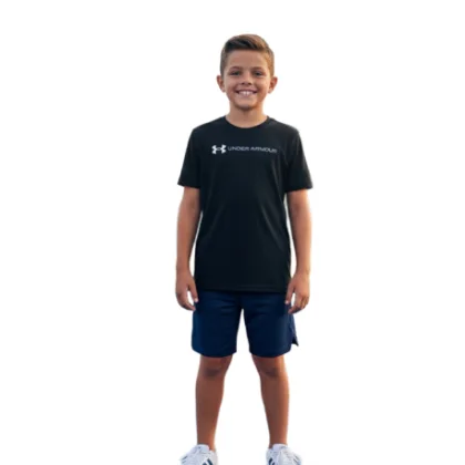 Chlapčenské tričko s krátkym rukávom UNDER ARMOUR UA B LOGO WORDMARK SS