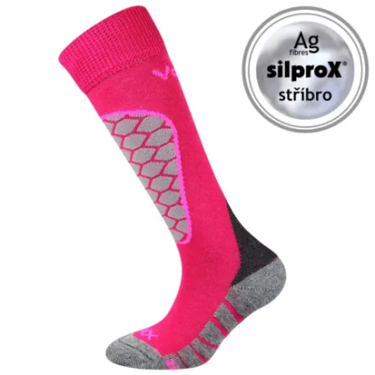 Dívčí podkolenky VOXX 1 PACK-Lomaxik-kneesock-Magenta