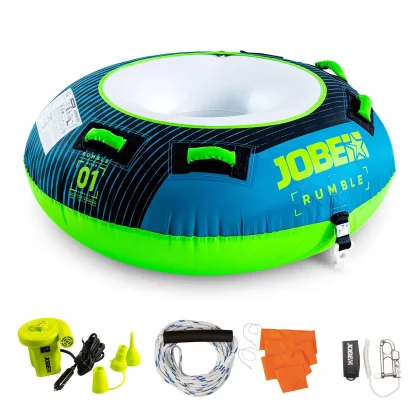JOBE JOBE Rumble Pack Vlečný klzák pre jednu osobu modro-zelený bez