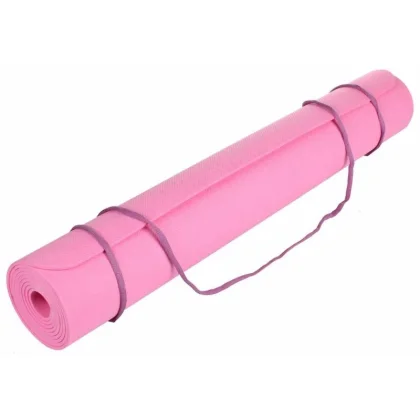 Merco Yoga EVA 4 Mat podložka na cvičení růžová