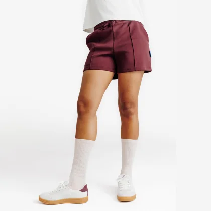 DECATHLON Dámske šortky Heritage bordové XS