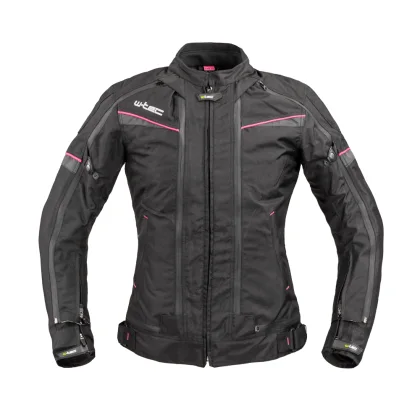 Dámska moto bunda W-TEC Progair Lady Farba čierna-fluo,