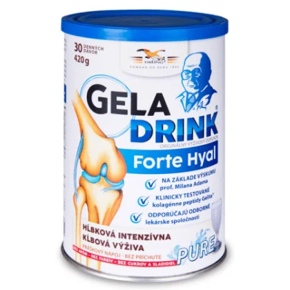 GELADRINK Forte hyal pure kĺbová výživa bez cukru a sladidiel 420 g
