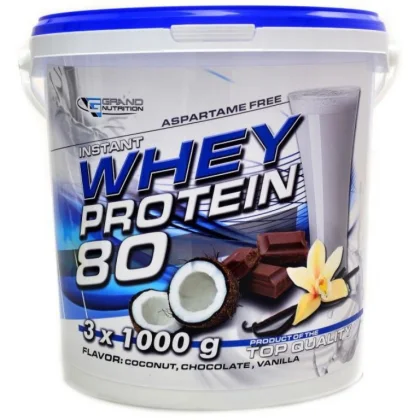 Instant Whey Protein 80 3000 g - Grand Nutrition