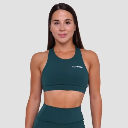 GymBeam Športová podprsenka Ignite Dark Green MM