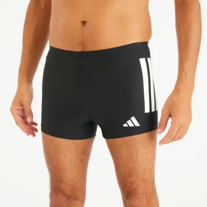 ADIDAS ADIDAS pánske boxerkové plavky čierno-biele XL-2XL