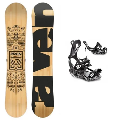 Raven Solid classic snowboard + Raven FT360 black vázání + sleva 300,- na příslušenství