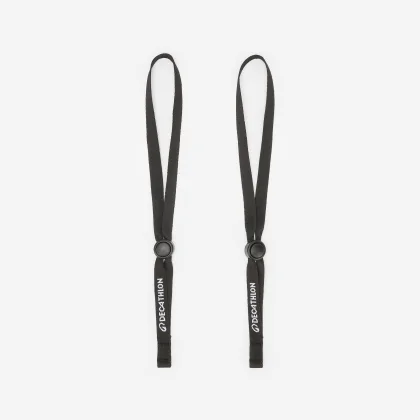 DECATHLON Leash na plutvy Body Light 500 na bodyboarding svetlosivý bez