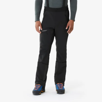 SIMOND Pánske hrejivé horolezecké nohavice Alpinism čierne L-XL