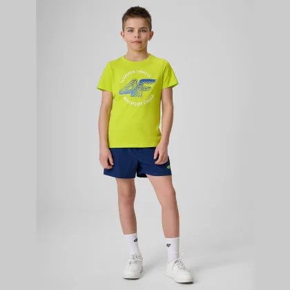 Chlapčenské plážové boardshorty - tmavomodré