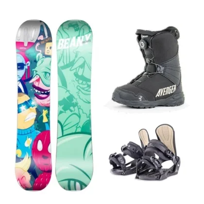 Beany Antihero snowboard + Beany Junior vázání + Beany Avenger BS boty