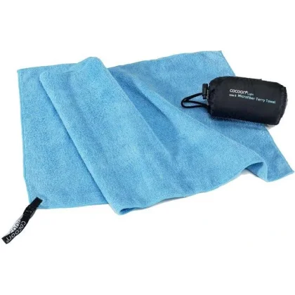 Cocoon cestovní ručník Microfiber Terry Towel Light S fjord blue