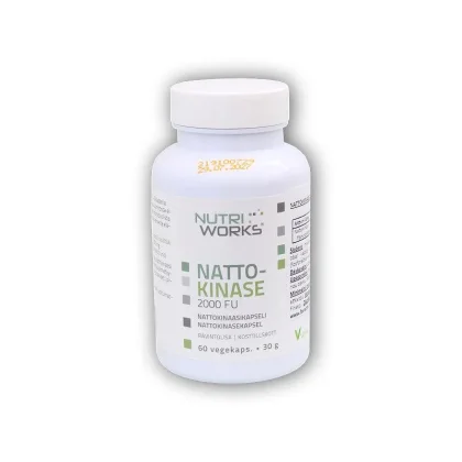 Nutri Works Nattokinase 2000 FU 60 kapslí