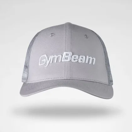 GymBeam Šiltovka Mesh Panel Cap Grey UNI